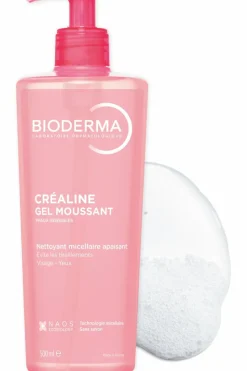 Hot Bioderma Gel moussant nettoyant apaisant micellaire Créaline