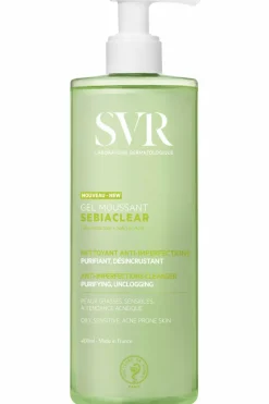 Outlet SVR Gel moussant visage Sebiaclear