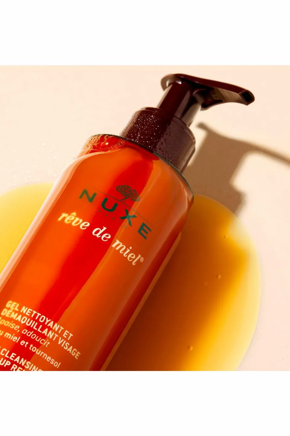 New Nuxe Gel nettoyant démaquillant visage Rêve de Miel®