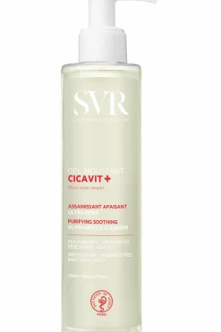 Outlet SVR Gel nettoyant visage & corps apaisant ultra-doux peaux irritées Cicavit+