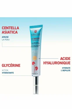 Online Erborian Gel perfecteur de peau CC Water teinte claire