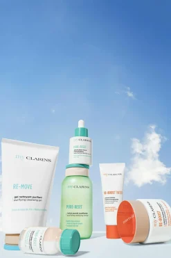 Discount Clarins Gel visage matifiant & anti-imperfections Pure-Reset