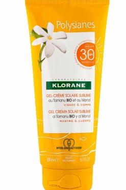 Discount Klorane Gel-crème solaire SPF30 au Tamanu bio et Monoï