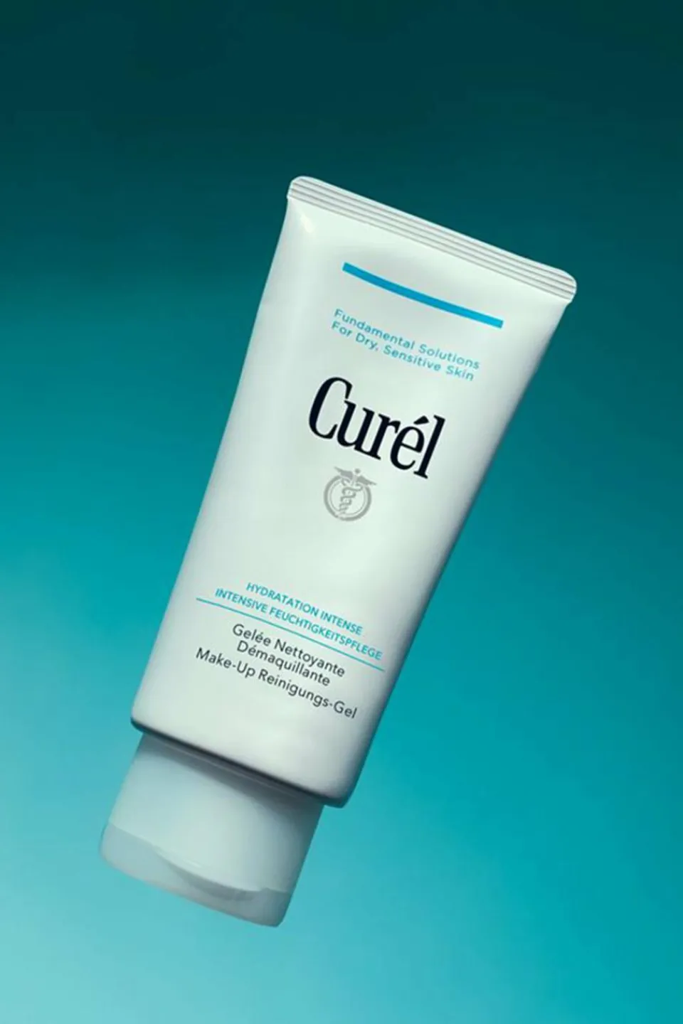 Sale Curel Gelée nettoyante démaquillante