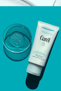 Sale Curel Gelée nettoyante démaquillante