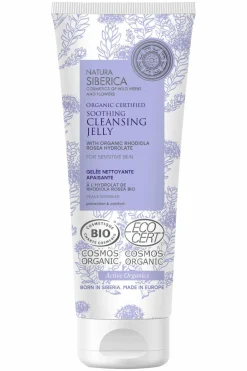 Natura Siberica Gelée nettoyante et démaquillante Bio apaisante à la Rhodiola Rosea