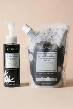 Outlet La Canopée Gelée noire nettoyante aux actifs purifiants rechargeable