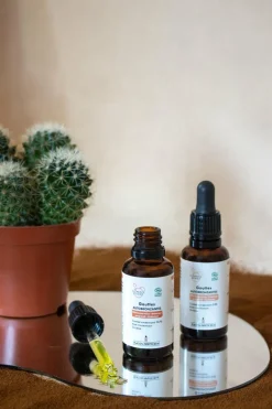 Sale Clémence et Vivien Gouttes autobronzantes pour visage