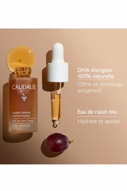 Sale Caudalie Gouttes solaires autobronzantes