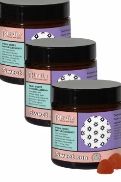 Clearance Birdie Gummies bronzage doré et durable Sweet Sun goût orange sanguine