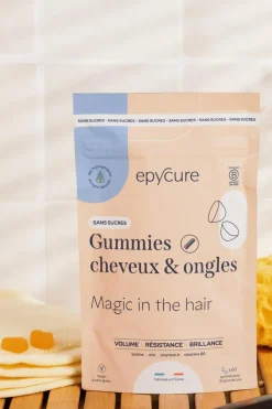 Sale Epycure Gummies cheveux & ongles sans sucre