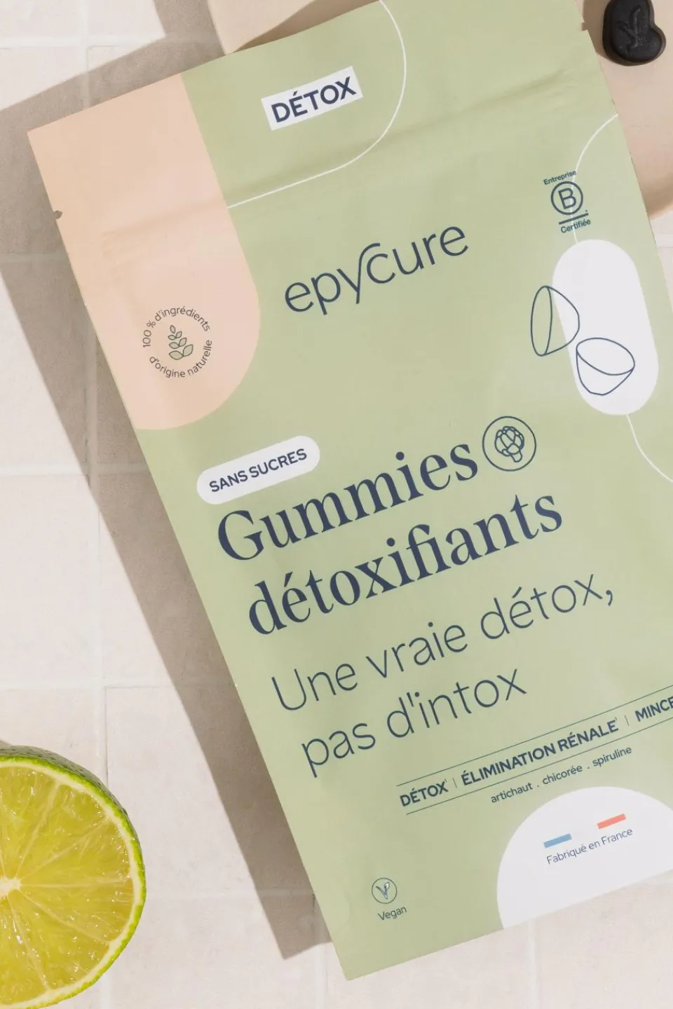 Epycure Gummies détoxifiants sans sucre