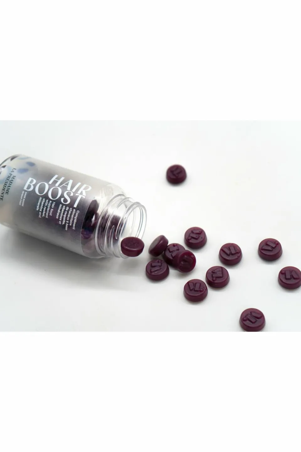 New Madame La Présidente Gummies sans sucre pousse des cheveux Hair Boost