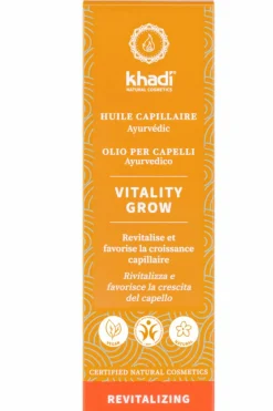 Discount KHADI Huile capillaire renforcement cheveux Vitality Grow