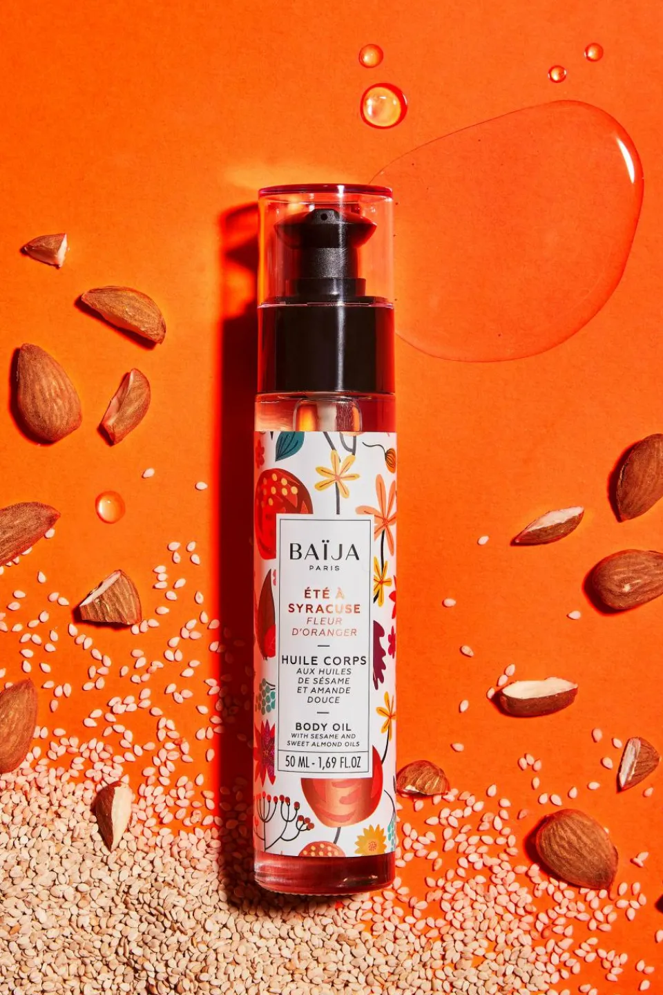 Best Baïja Huile corps & bain Été à Syracuse Fleur d’Oranger