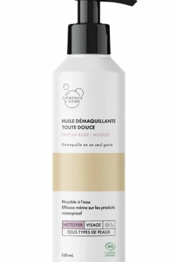 Clearance Clémence et Vivien Huile démaquillante rinçable rose-muguet