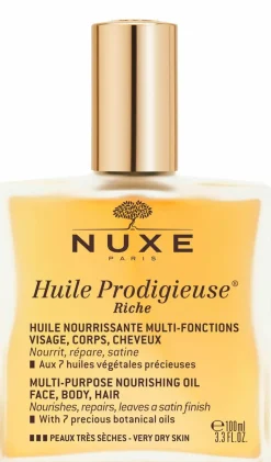 Clearance Nuxe Huile nourrissante multi-fonctions Huile Prodigieuse® Riche