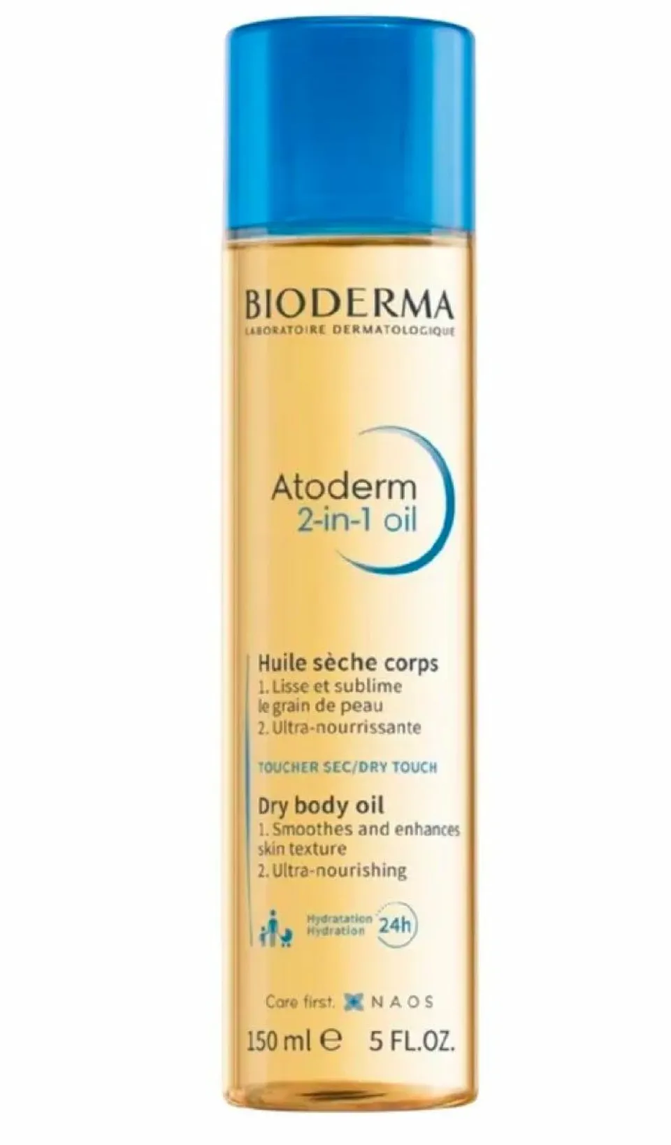 Best Bioderma Huile sèche corps 2 en 1 Atoderm