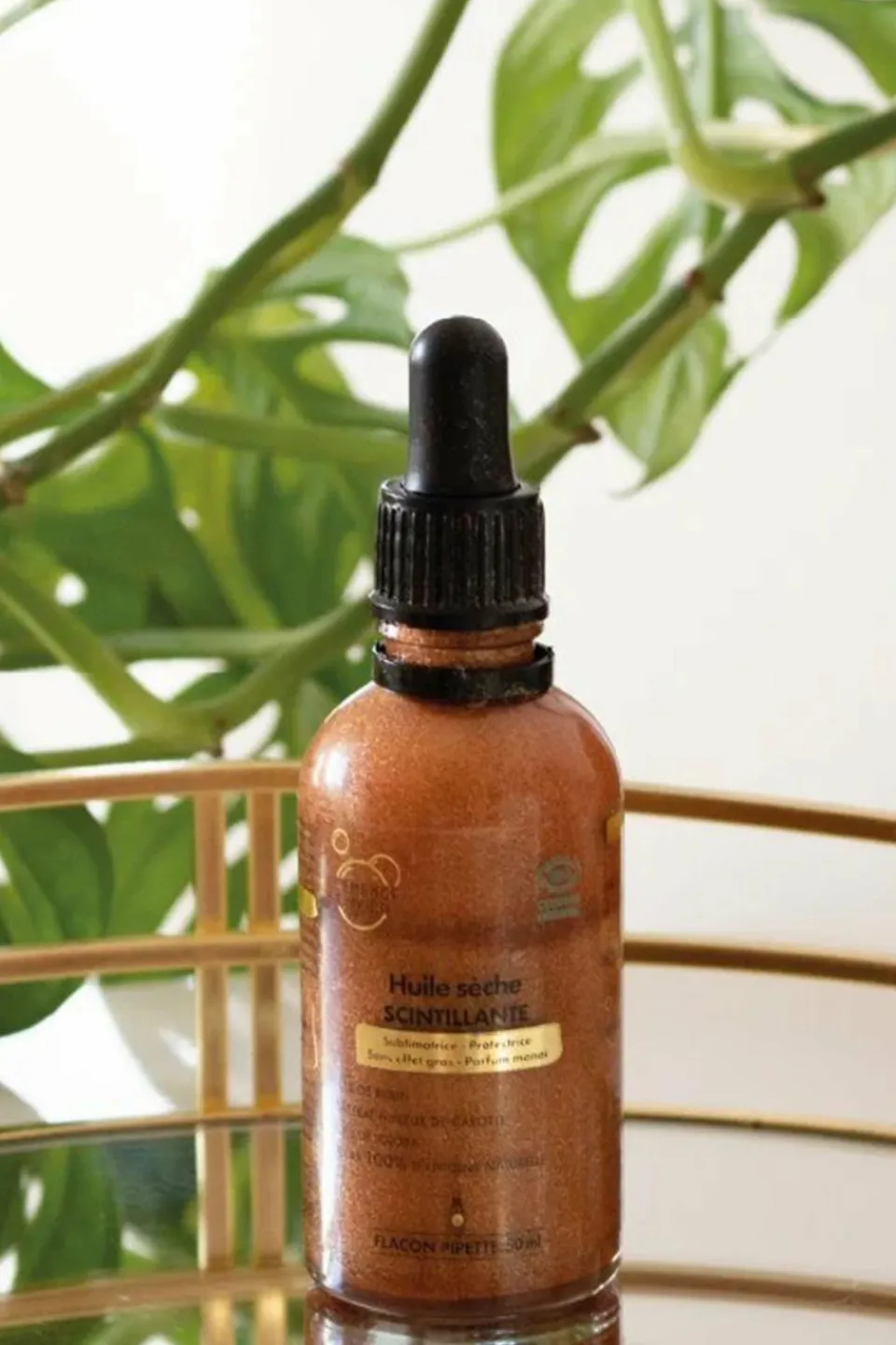 Clearance Clémence et Vivien Huile sèche corps scintillante