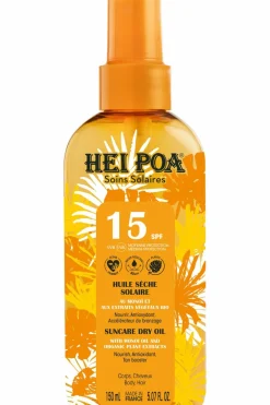 Best Hei Poa Huile sèche solaire SPF15 au monoï