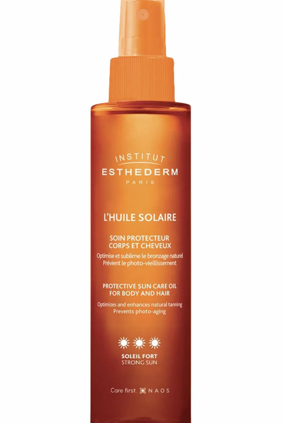 Discount Institut Esthederm Huile solaire corps et cheveux