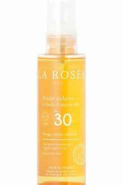 La Rosée Huile solaire SPF 30 visage, corps & cheveux