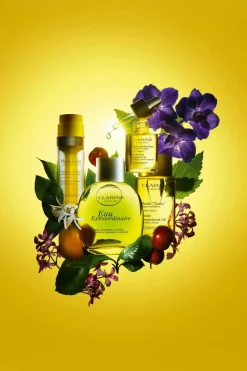 Clarins Huile visage hydratante Orchidée Bleue