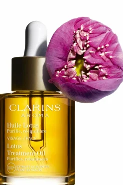 Sale Clarins Huile visage purifiante Lotus