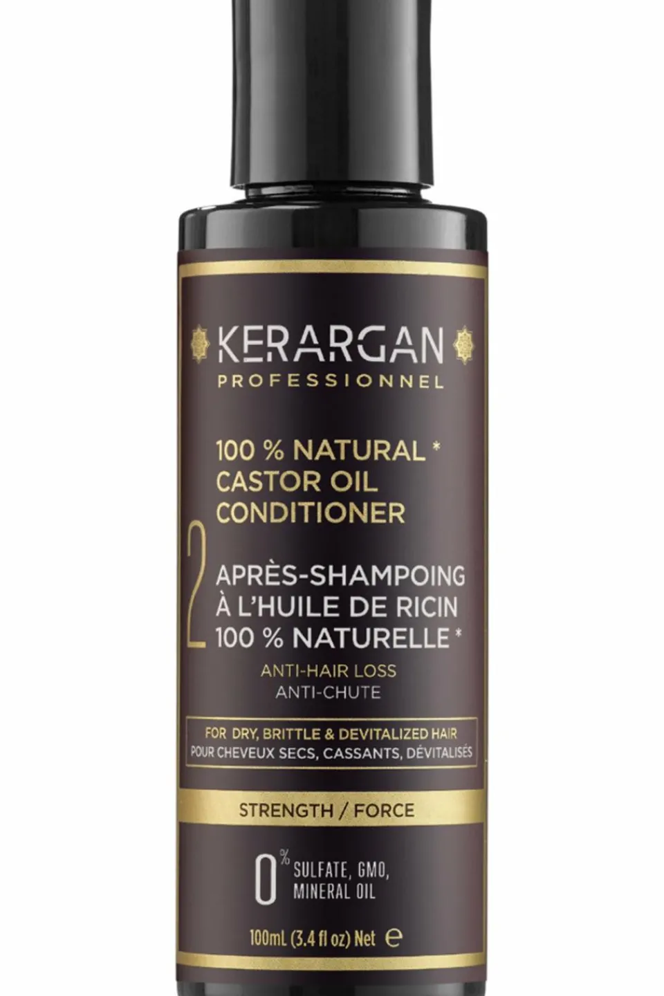 Kerargan Kit de voyage anti-chute à l’huile de ricin