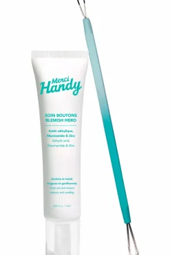 Sale Merci Handy Kit Skin Hero Duo soin boutons & tire-comédon