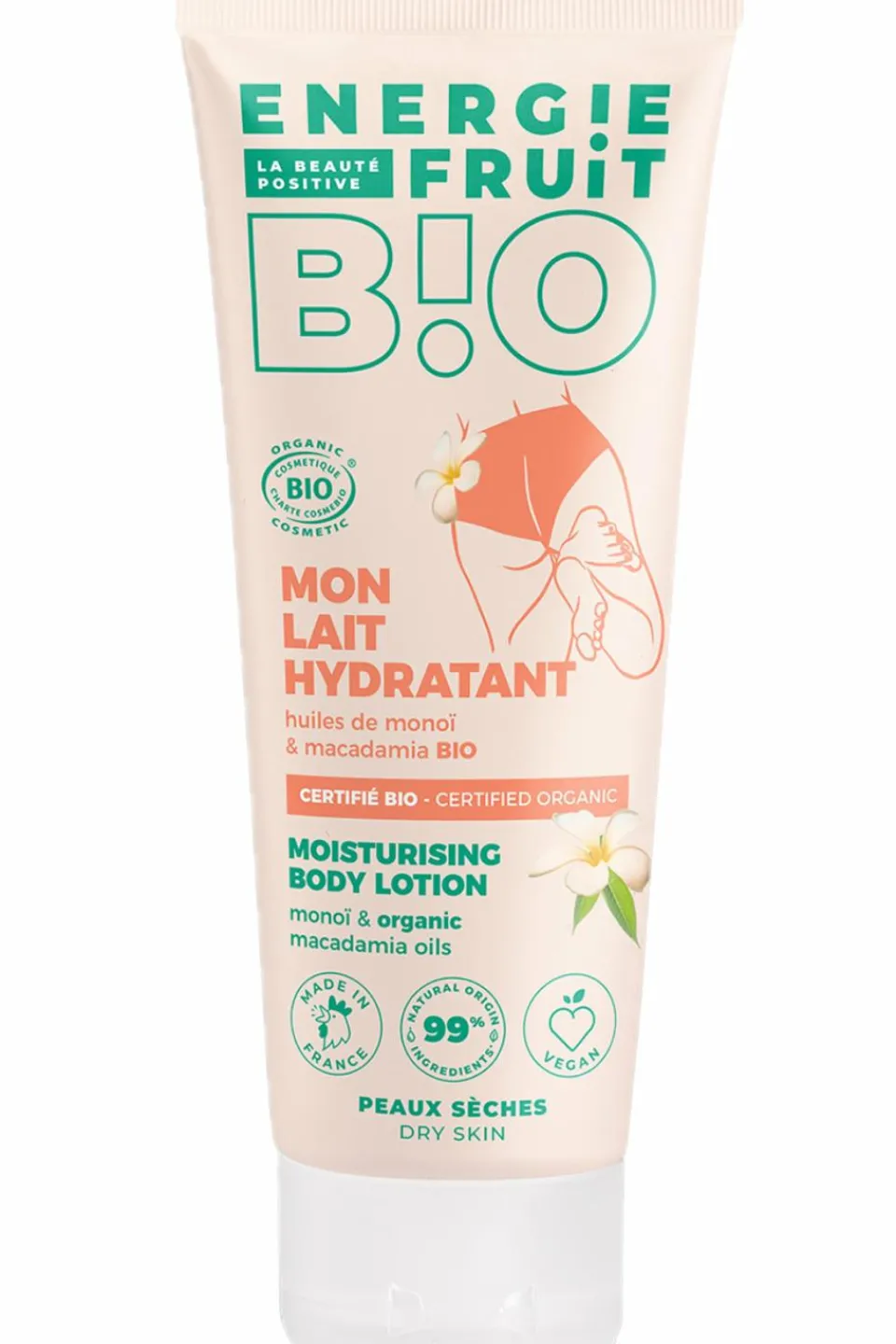 Energie Fruit Lait corps bio au monoï