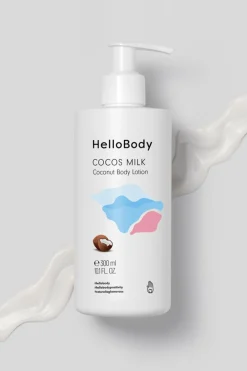 Sale HelloBody Lait corps hydratant Cocos Milk