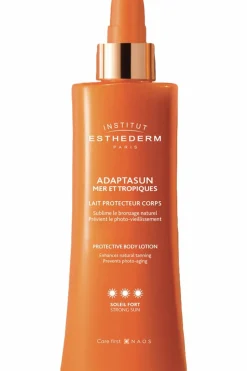 Sale Institut Esthederm Lait corps protecteur perfecteur de bronzage Adaptasun
