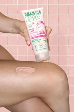 Best Energie Fruit Lait corps scintillant au monoï rose