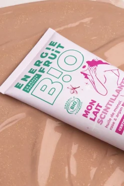 Best Energie Fruit Lait corps scintillant au monoï rose