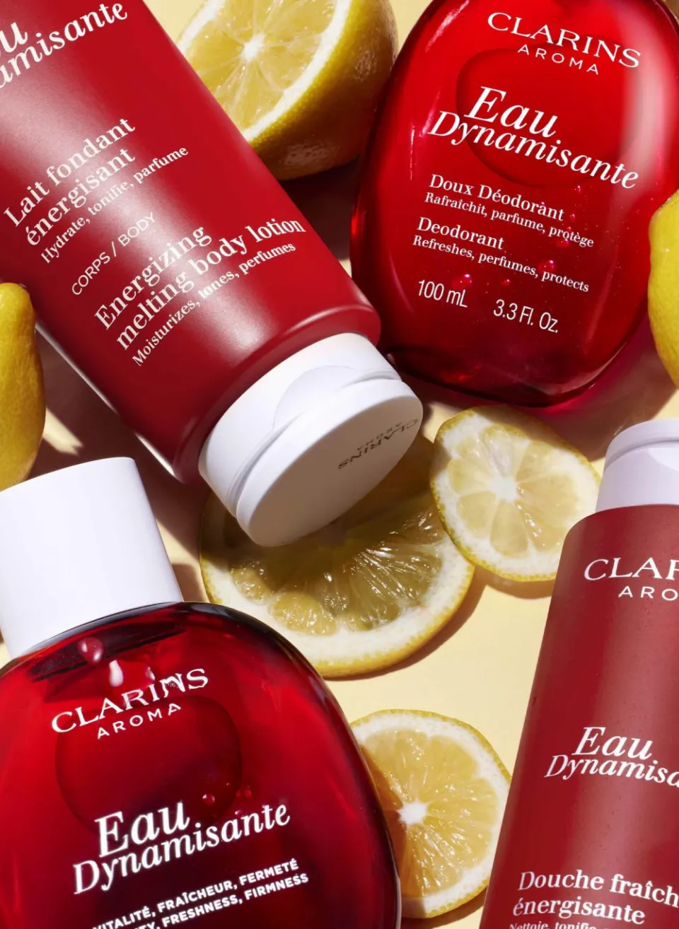 Hot Clarins Lait Fondant énergisant Eau Dynamisante