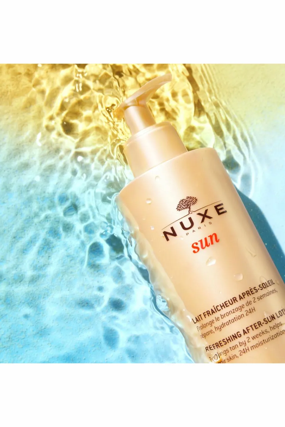 Nuxe Lait fraîcheur après-soleil visage et corps Sun