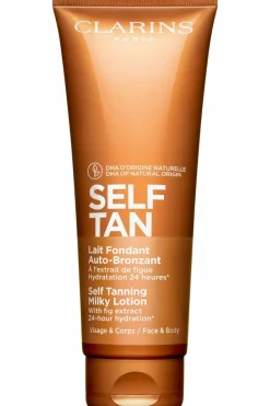 Discount Clarins Lait hydratant auto-bronzant visage et corps