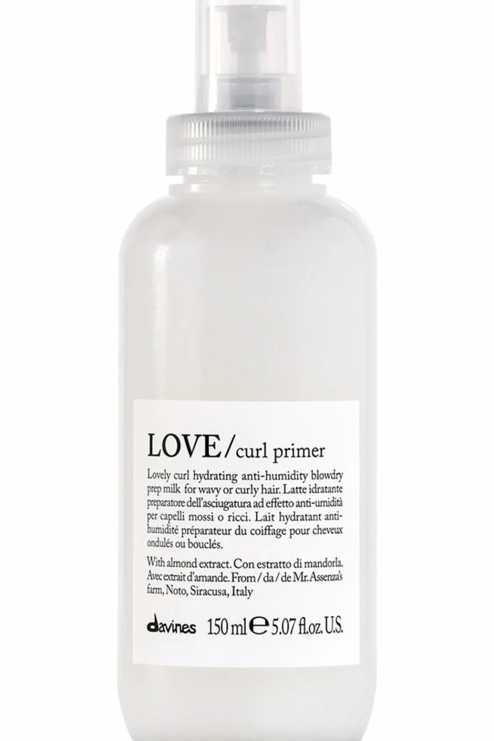 Davines Lait hydratant Love Curl Primer