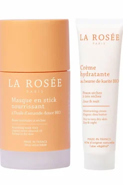 Discount La Rosée Le duo masque en stick et crème hydratante pour peaux sèches