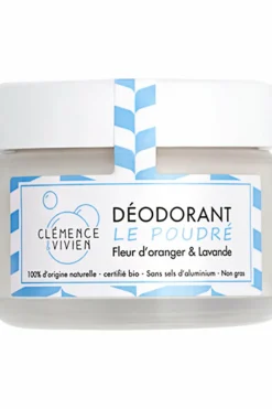 New Clémence et Vivien Le Poudré Déodorant Naturel