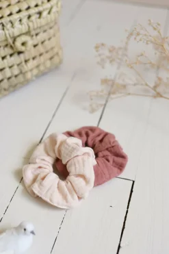 New Bachca Lot de 2 chouchous en gaze de coton