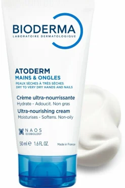 Sale Bioderma Lot de 2 crèmes mains et ongles réparatrice Atoderm