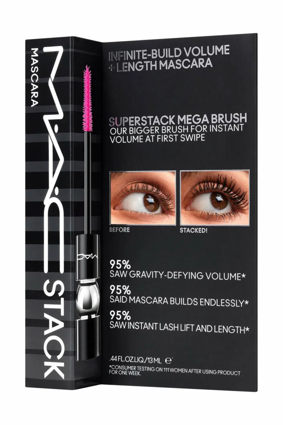 Clearance M.A.C Mascara volume et longueur noir M·A·C Stack Mega Brush
