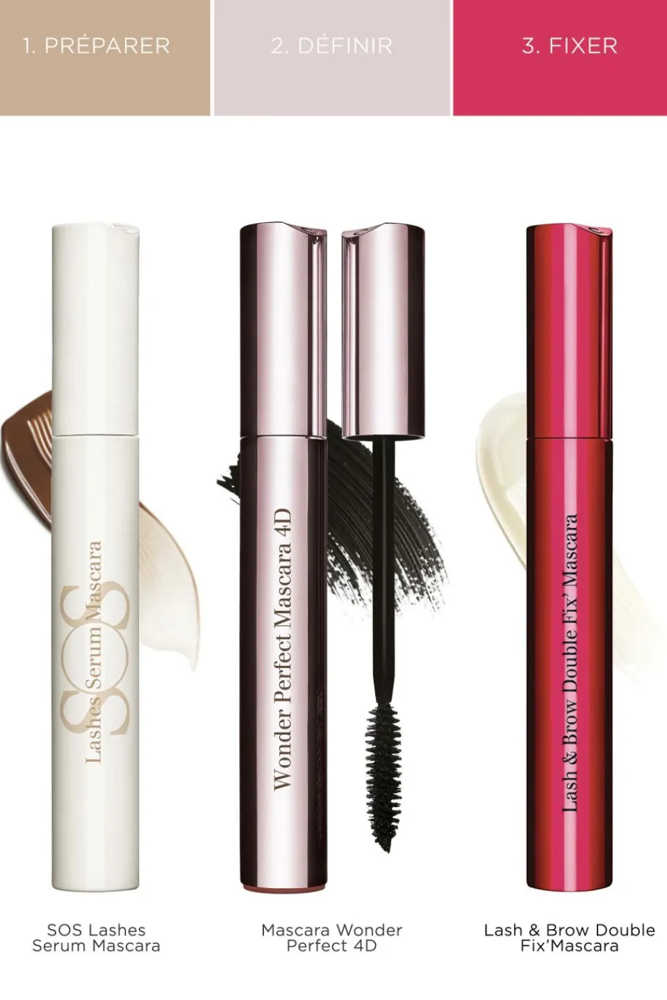 Best Clarins Mascara volume et longueur Wonder Perfect 4D