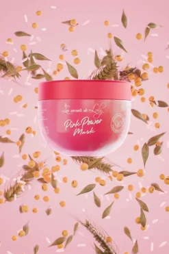 Clearance Les Secrets de Loly Masque capillaire Pink Power Mask pour cheveux abimés