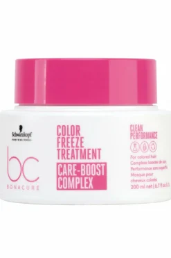 New Schwarzkopf Professional Masque cheveux colorés freeze BC color