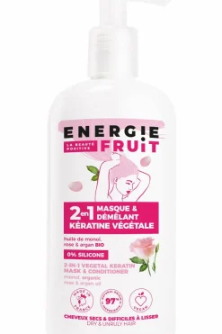 Sale Energie Fruit Masque cheveux 2-en 1 au monoï rose et argan bio