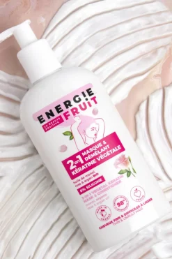 Sale Energie Fruit Masque cheveux 2-en 1 au monoï rose et argan bio