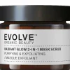 Outlet Evolve Beauty Masque gommant 2 en 1 radiant glow